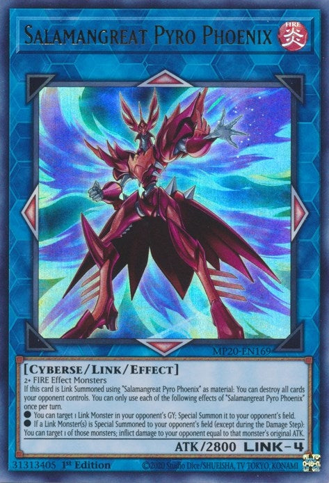 Image for Salamangreat Pyro Phoenix (MP20-EN169) (2020 Tin of Lost Memories) - YuGiOh