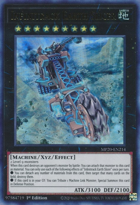 Image for Infinitrack Earth Slicer (MP20-EN214) (2020 Tin of Lost Memories) - YuGiOh