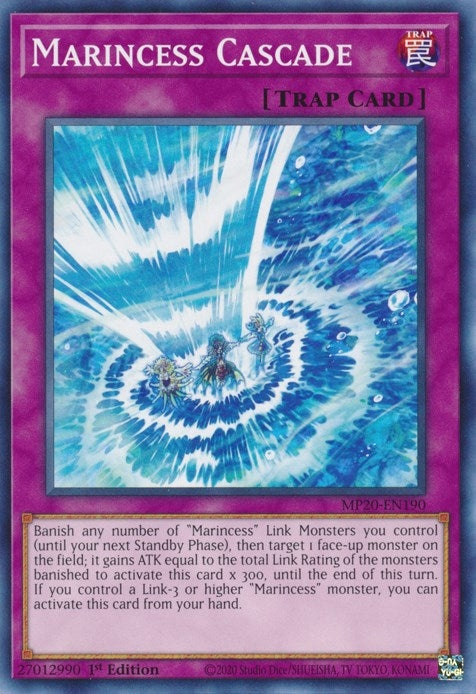 Image for Marincess Cascade (MP20-EN190) (2020 Tin of Lost Memories) - YuGiOh