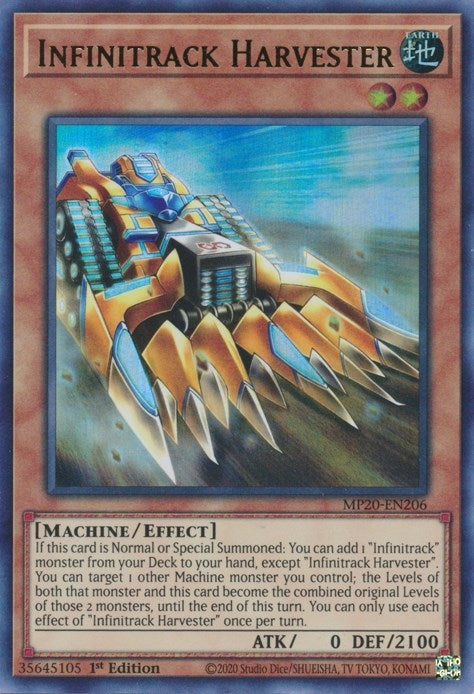 Image for Infinitrack Harvester (MP20-EN206) (2020 Tin of Lost Memories) - YuGiOh