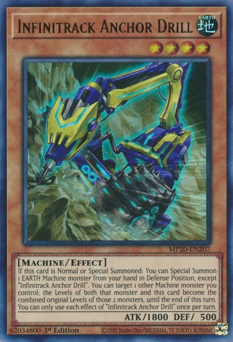 Image for Infinitrack Anchor Drill (MP20-EN207) (2020 Tin of Lost Memories) - YuGiOh
