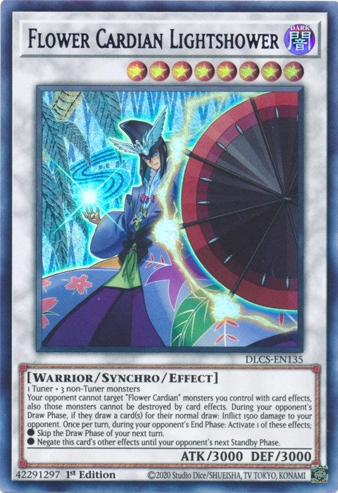 Image for Flower Cardian Lightshower (Purple) (DLCS-EN135) (Dragons of Legend: The Complete Series) - YuGiOh