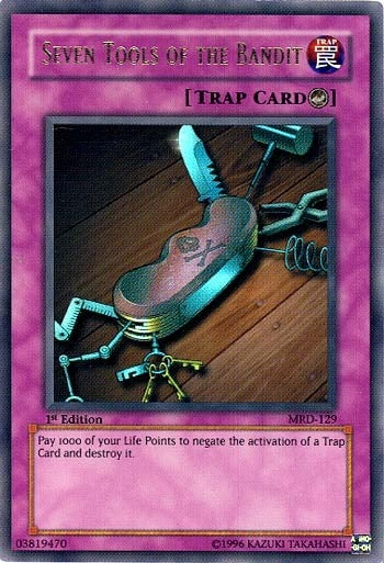 Image for Seven Tools of the Bandit (MRD-129) (Metal Raiders) - YuGiOh