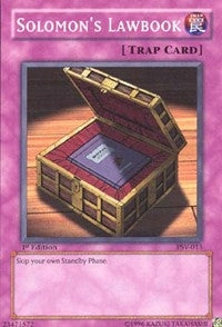 Image for Solomon's Lawbook (PSV-013) (Pharaoh's Servant) - YuGiOh