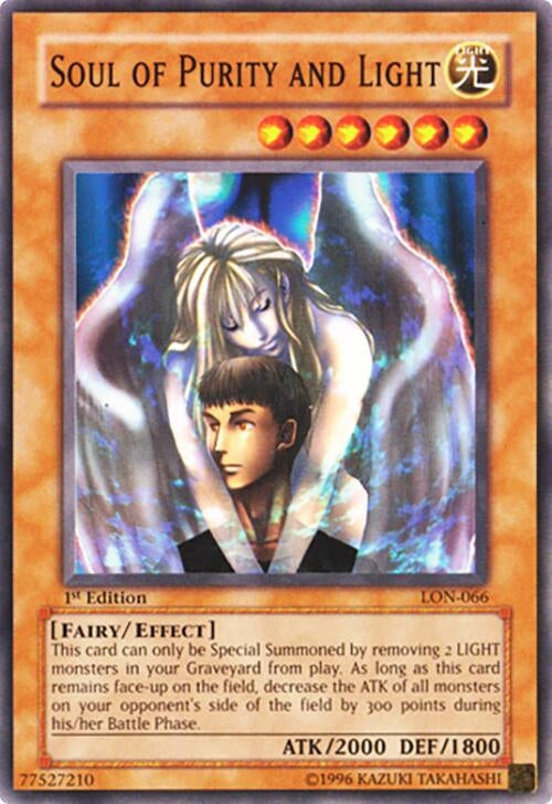Image for Soul of Purity and Light (LON-066) (Labyrinth of Nightmare) - YuGiOh