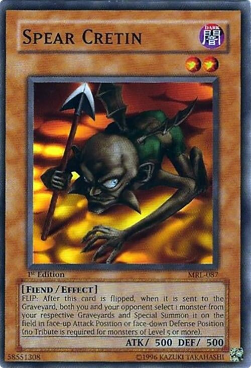 Image for Spear Cretin (MRL-087) (Magic Ruler) - YuGiOh