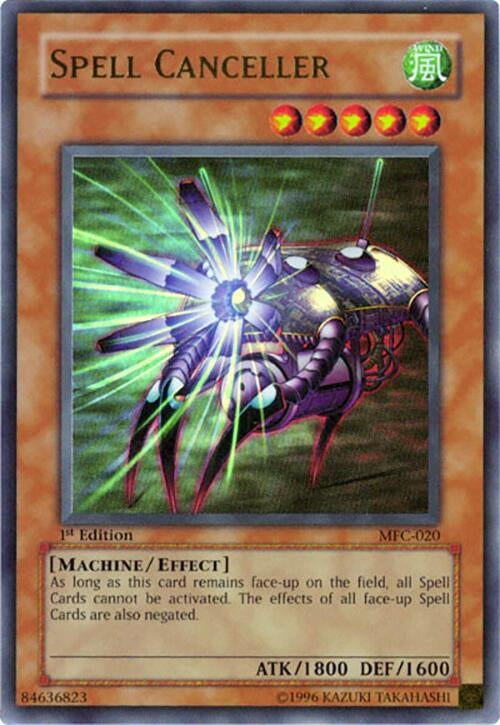 Image for Spell Canceller (MFC-020) (Magician's Force) - YuGiOh