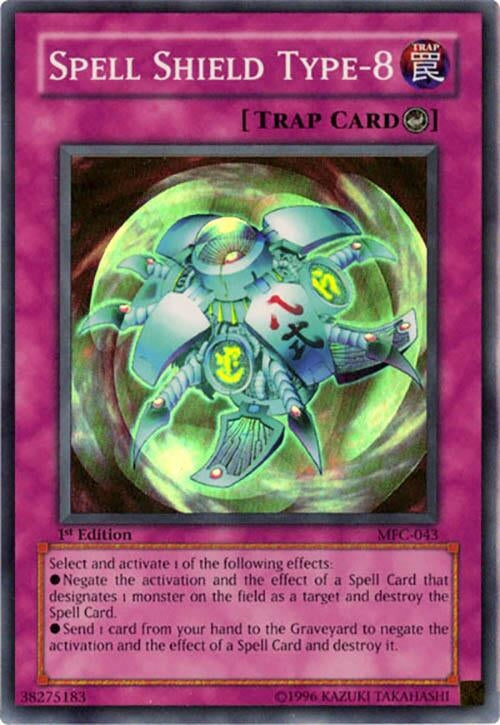 Image for Spell Shield Type-8 (MFC-043) (Magician's Force) - YuGiOh