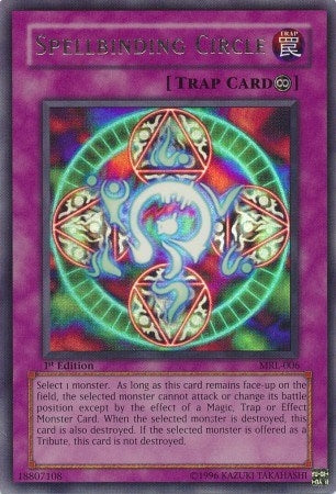 Image for Spellbinding Circle (MRL-006) (Magic Ruler) - YuGiOh