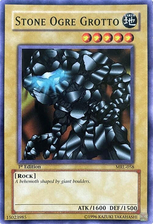 Image for Stone Ogre Grotto (MRL-058) (Magic Ruler) - YuGiOh