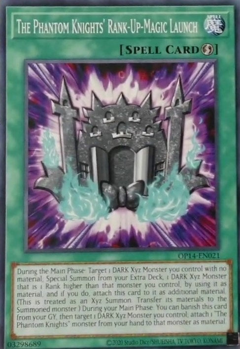 Image for The Phantom Knights' Rank-Up-Magic Launch (OP14-EN021) (OTS Tournament Pack 14) - YuGiOh