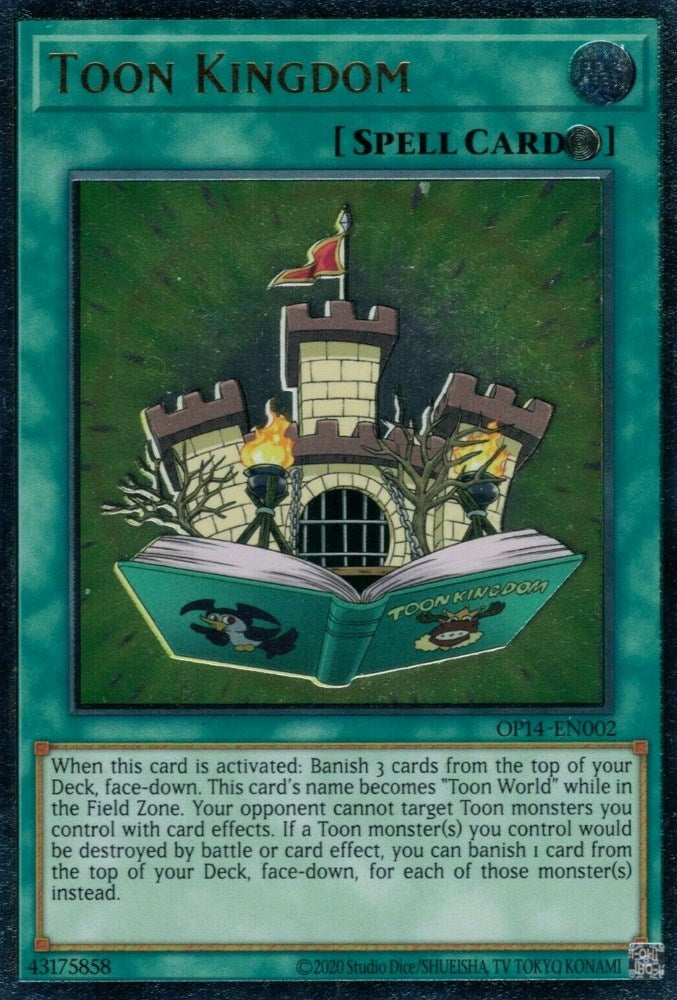 Image for Toon Kingdom (UTR) (OP14-EN002) (OTS Tournament Pack 14) - YuGiOh