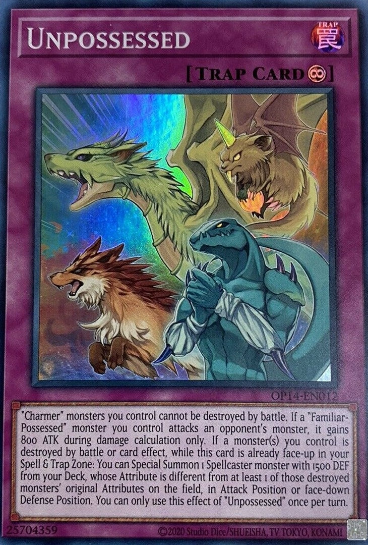 Image for Unpossessed (OP14-EN012) (OTS Tournament Pack 14) - YuGiOh