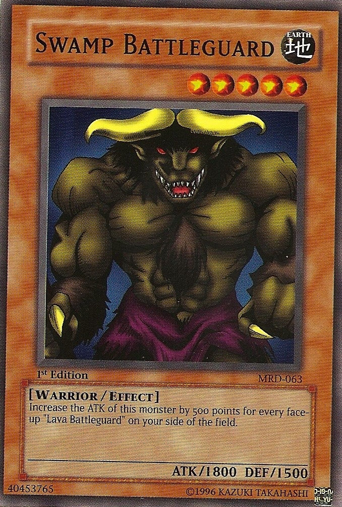 Image for Swamp Battleguard (MRD-063) (Metal Raiders) - YuGiOh