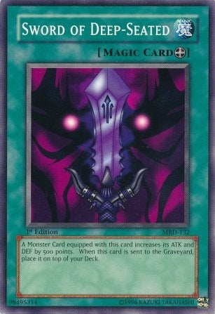 Image for Sword of Deep-Seated (MRD-132) (Metal Raiders) - YuGiOh