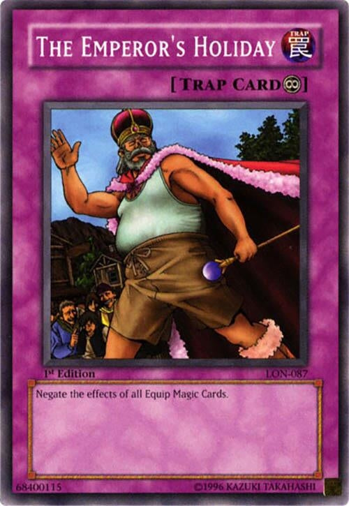 Image for The Emperor's Holiday (LON-087) (Labyrinth of Nightmare) - YuGiOh
