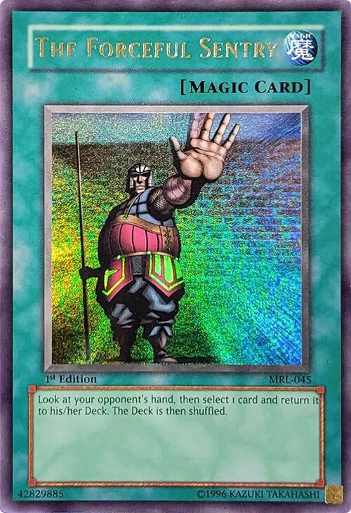 Image for The Forceful Sentry (MRL-045) (Magic Ruler) - YuGiOh