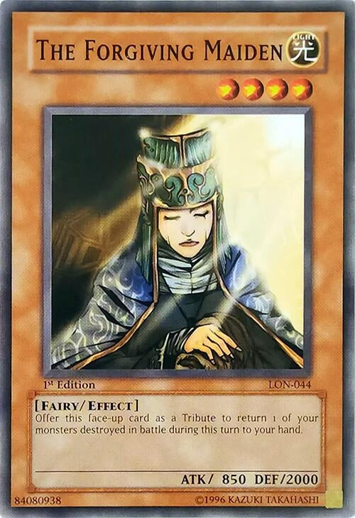 Image for The Forgiving Maiden (LON-044) (Labyrinth of Nightmare) - YuGiOh