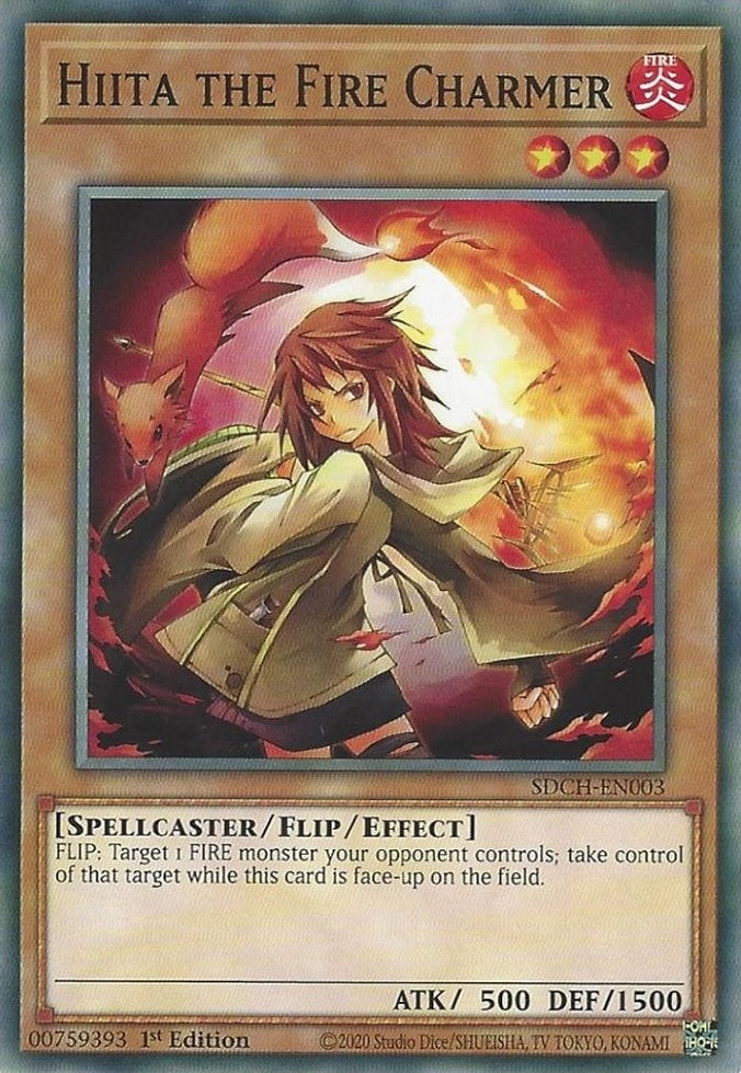 Image for Hiita the Fire Charmer (SDCH-EN003) (Structure Deck: Spirit Charmers) - YuGiOh