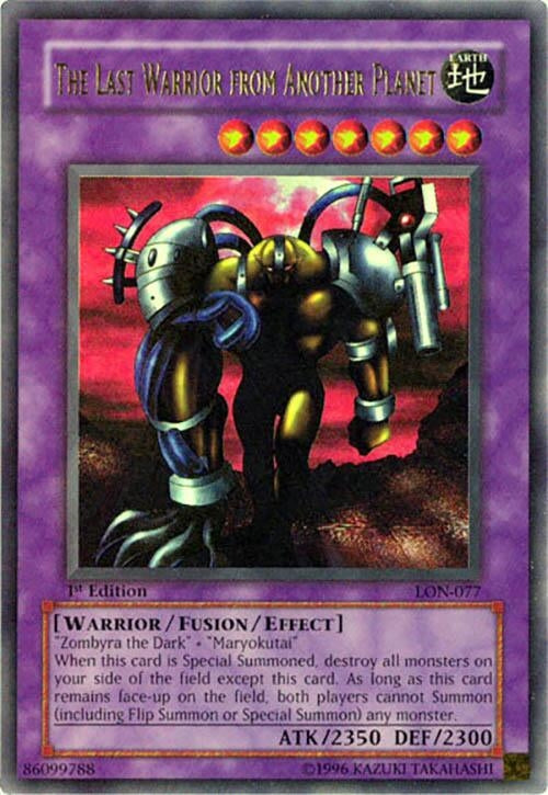 Image for The Last Warrior from Another Planet (LON-077) (Labyrinth of Nightmare) - YuGiOh