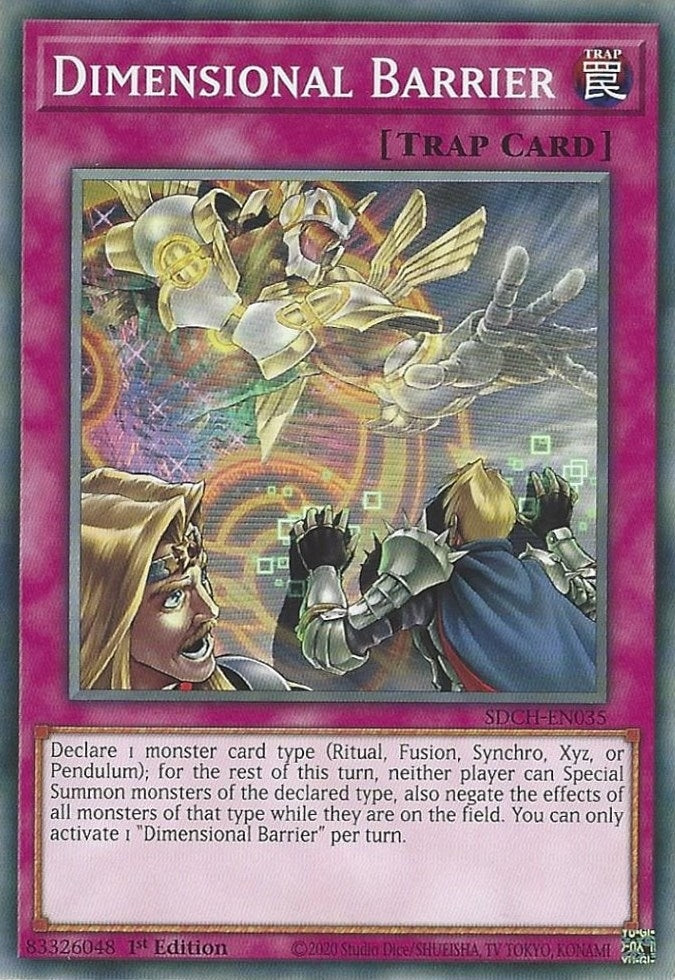 Image for Dimensional Barrier (SDCH-EN035) (Structure Deck: Spirit Charmers) - YuGiOh