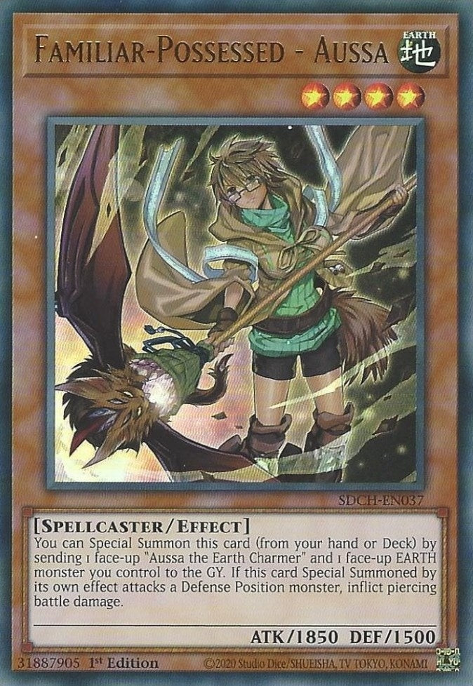 Image for Familiar-Possessed - Aussa (Alternate Art) (SDCH-EN037) (Structure Deck: Spirit Charmers) - YuGiOh