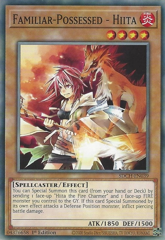 Image for Familiar-Possessed - Hiita (SDCH-EN039) (Structure Deck: Spirit Charmers) - YuGiOh