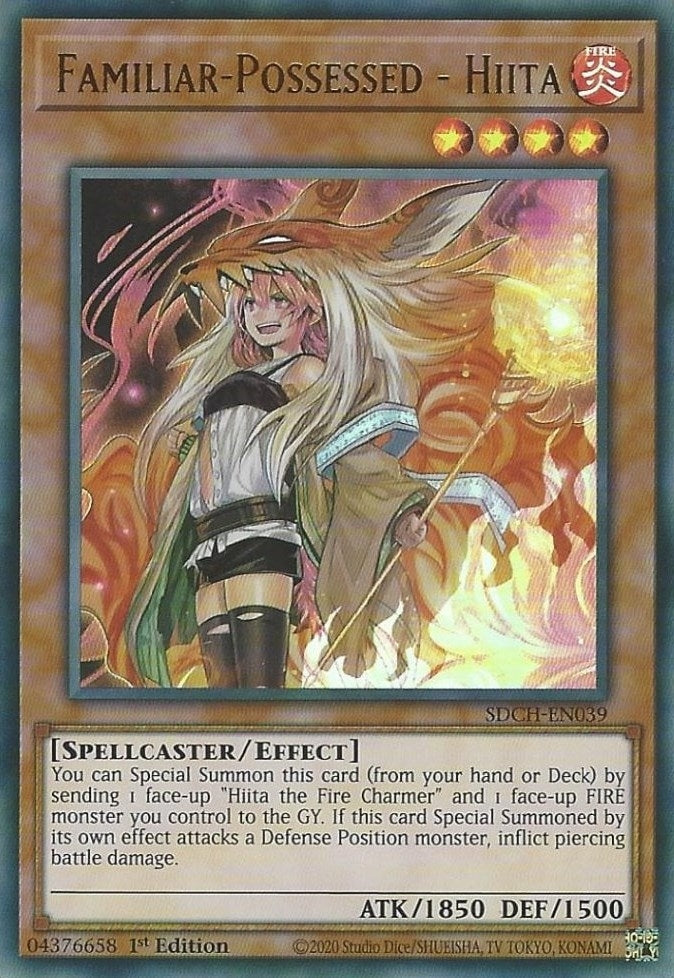 Image for Familiar-Possessed - Hiita (Alternate Art) (SDCH-EN039) (Structure Deck: Spirit Charmers) - YuGiOh