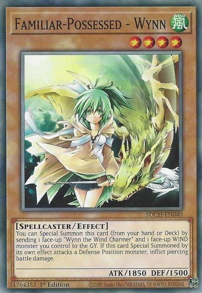 Image for Familiar-Possessed - Wynn (SDCH-EN040) (Structure Deck: Spirit Charmers) - YuGiOh