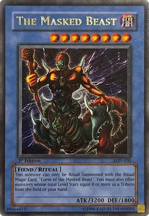 Image for The Masked Beast (LON-001) (Labyrinth of Nightmare) - YuGiOh