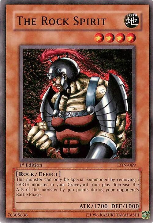 Image for The Rock Spirit (LON-069) (Labyrinth of Nightmare) - YuGiOh