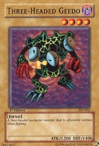 Image for Three-Headed Geedo (PSV-002) (Pharaoh's Servant) - YuGiOh