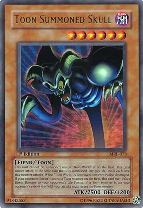 Image for Toon Summoned Skull (MRL-073) (Magic Ruler) - YuGiOh