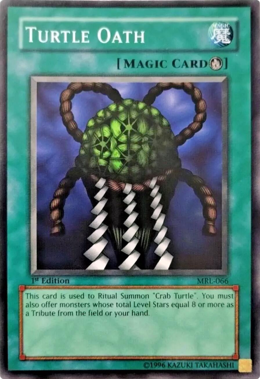 Image for Turtle Oath (MRL-066) (Magic Ruler) - YuGiOh