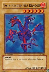 Image for Twin-Headed Fire Dragon (PSV-042) (Pharaoh's Servant) - YuGiOh