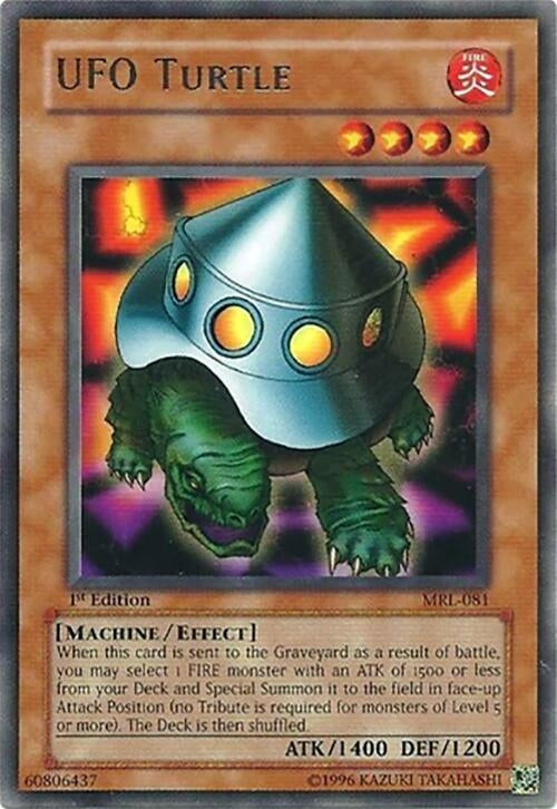 Image for UFO Turtle (MRL-081) (Magic Ruler) - YuGiOh