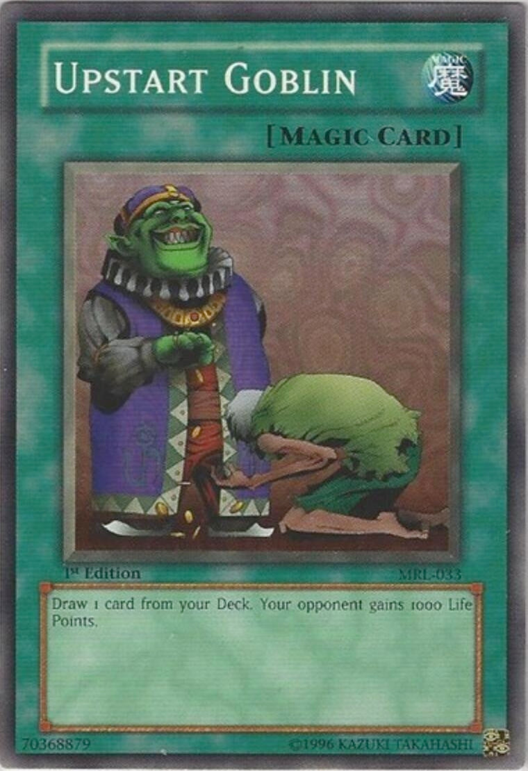 Image for Upstart Goblin (MRL-033) (Magic Ruler) - YuGiOh