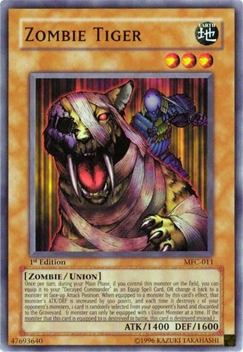 Image for Zombie Tiger (MFC-011) (Magician's Force) - YuGiOh