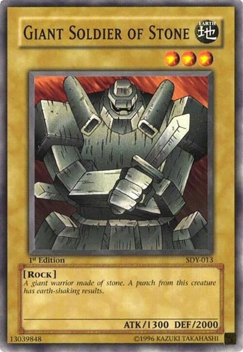 Image for Giant Soldier of Stone (SDY-013) (Starter Deck: Yugi) - YuGiOh