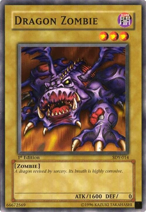 Image for Dragon Zombie (SDY-014) (Starter Deck: Yugi) - YuGiOh