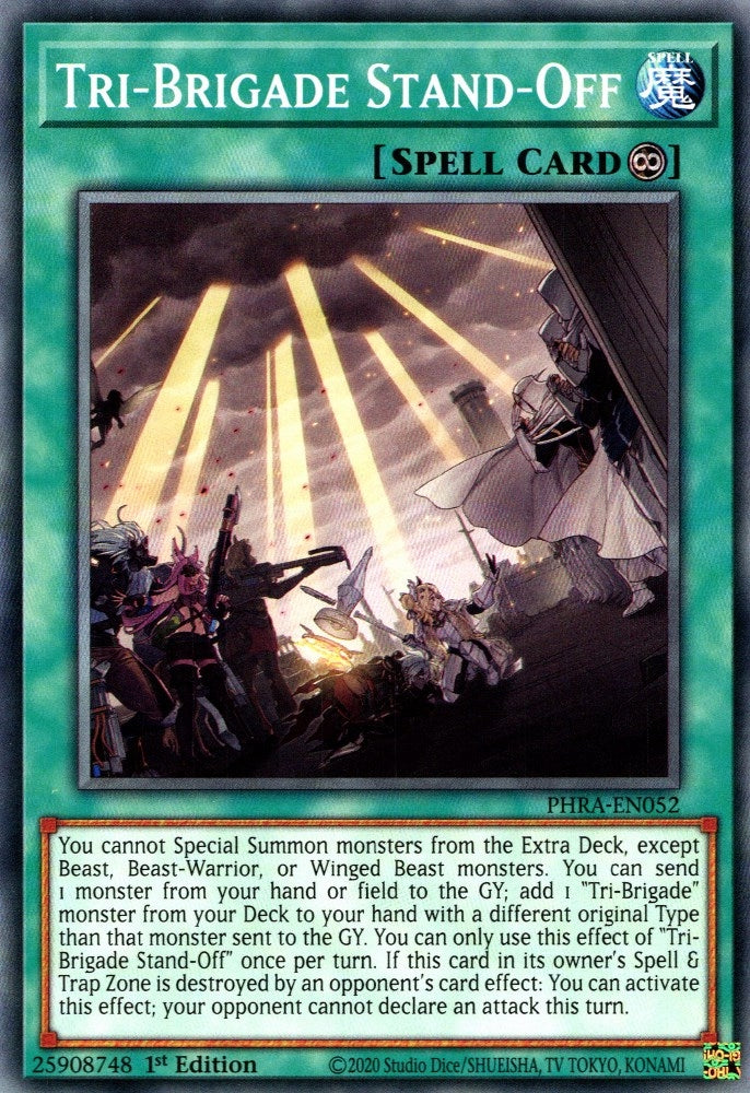Image for Tri-Brigade Stand-Off (PHRA-EN052) (Phantom Rage) - YuGiOh