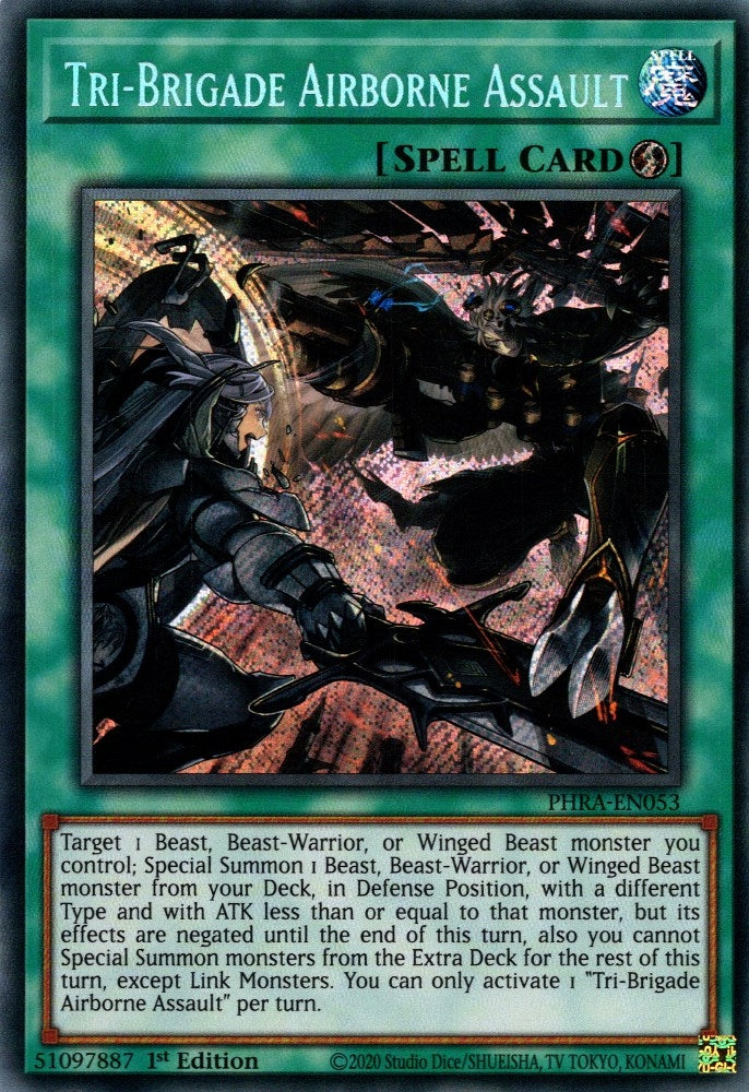Image for Tri-Brigade Airborne Assault (PHRA-EN053) (Phantom Rage) - YuGiOh