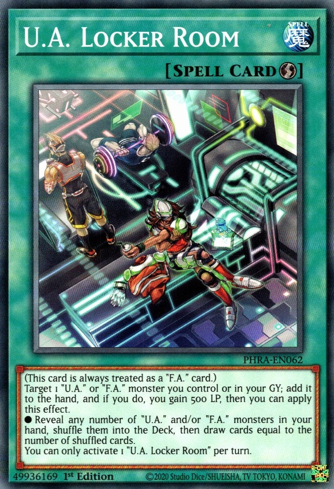 Image for U.A. Locker Room (PHRA-EN062) (Phantom Rage) - YuGiOh