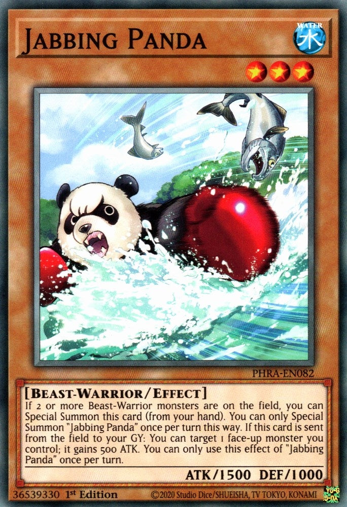 Image for Jabbing Panda (PHRA-EN082) (Phantom Rage) - YuGiOh