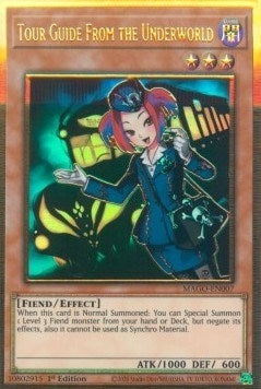 Image for Tour Guide From the Underworld (MAGO-EN007) (Maximum Gold) - YuGiOh