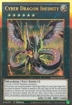 Image for Cyber Dragon Infinity (MAGO-EN033) (Maximum Gold) - YuGiOh