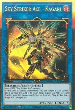 Image for Sky Striker Ace - Kagari (MAGO-EN038) (Maximum Gold) - YuGiOh