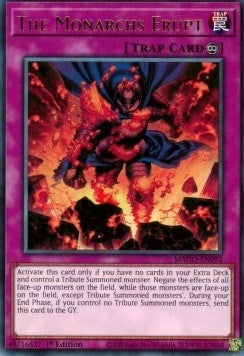 Image for The Monarchs Erupt (MAGO-EN092) (Maximum Gold) - YuGiOh