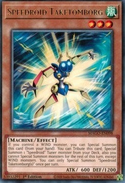 Image for Speedroid Taketomborg (MAGO-EN098) (Maximum Gold) - YuGiOh