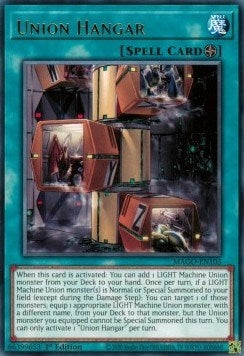 Image for Union Hangar (MAGO-EN103) (Maximum Gold) - YuGiOh